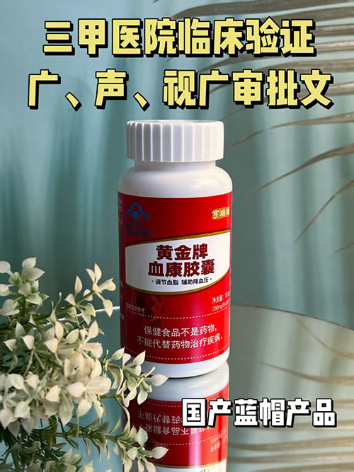 專利產(chǎn)品血康膠囊雙功效降脂降壓會銷私域直播